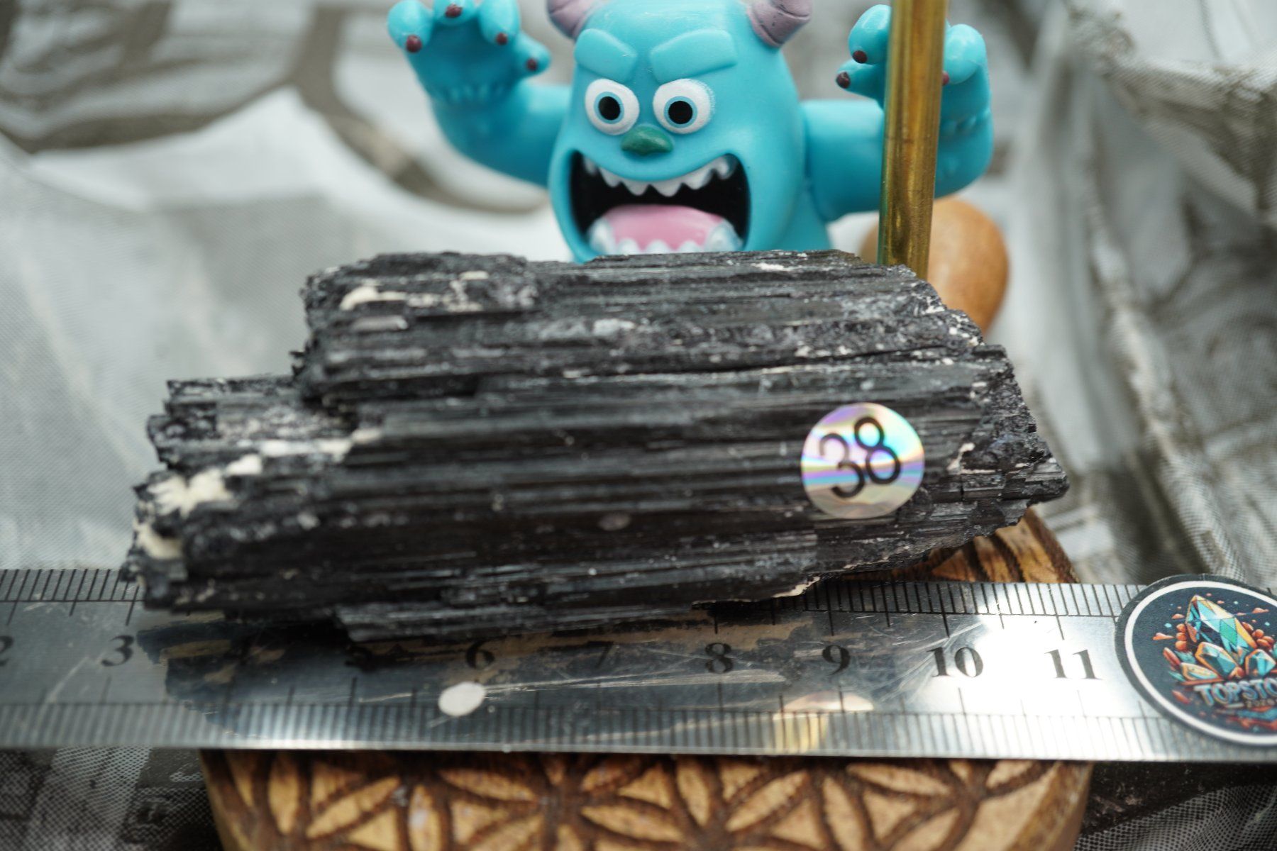 Minéraux & Lithothérapie: Turmalin Schwarz  Stab      no38 – Neuf avec emballage d'origine à Eschenbach SG par topstone 2