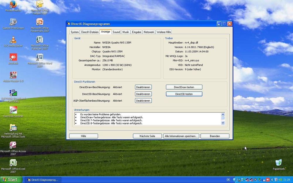 Dell Latitude D630 Windows XP & OFFICE 2007, Serial - RS-232 (Gebraucht ...