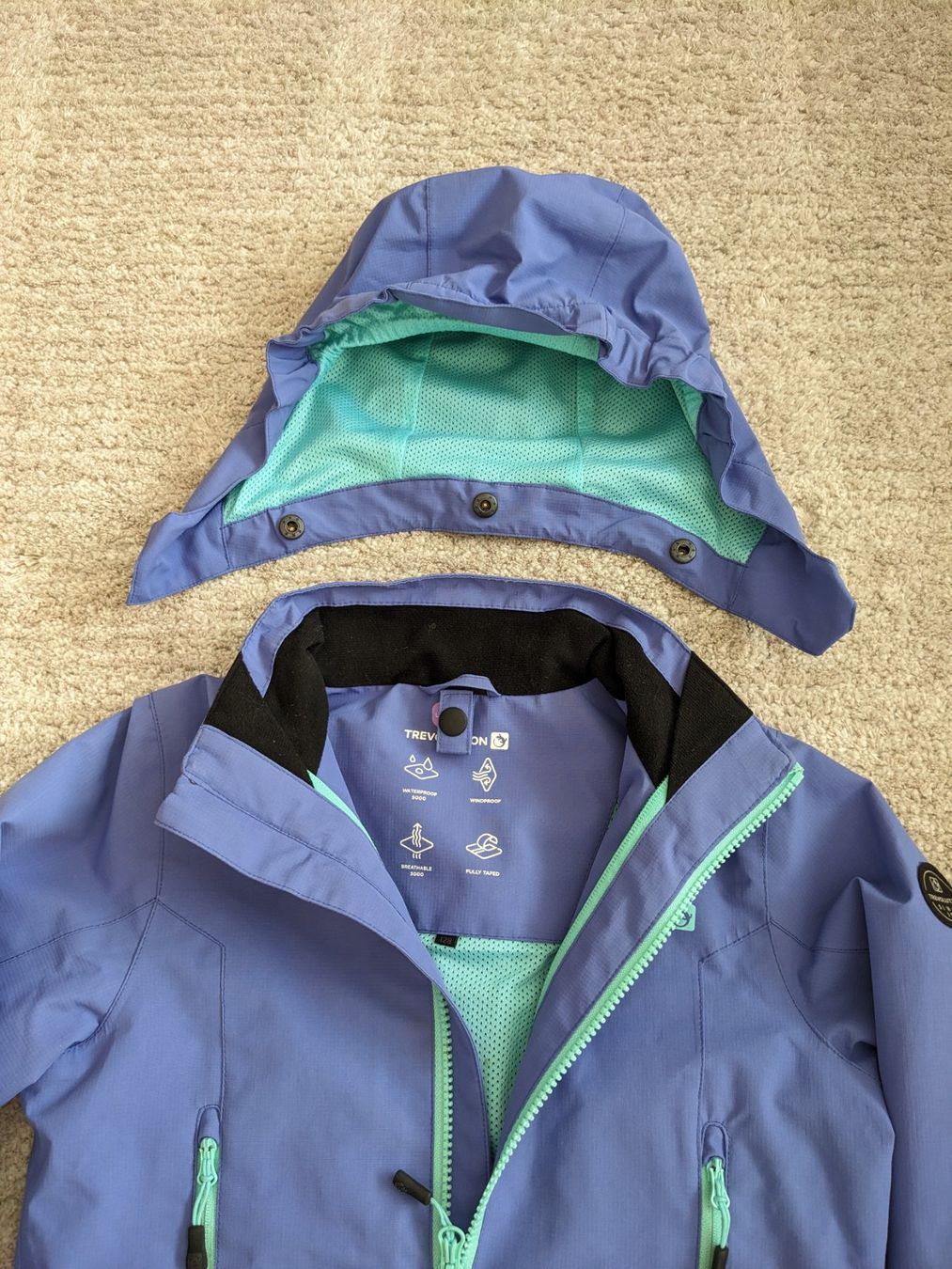 Giacche & Cappotti: Kinderjacke "Trevolution Trekkingjacke" Grösse 128 – Usato da Bichwil venduto da The_freshman 4