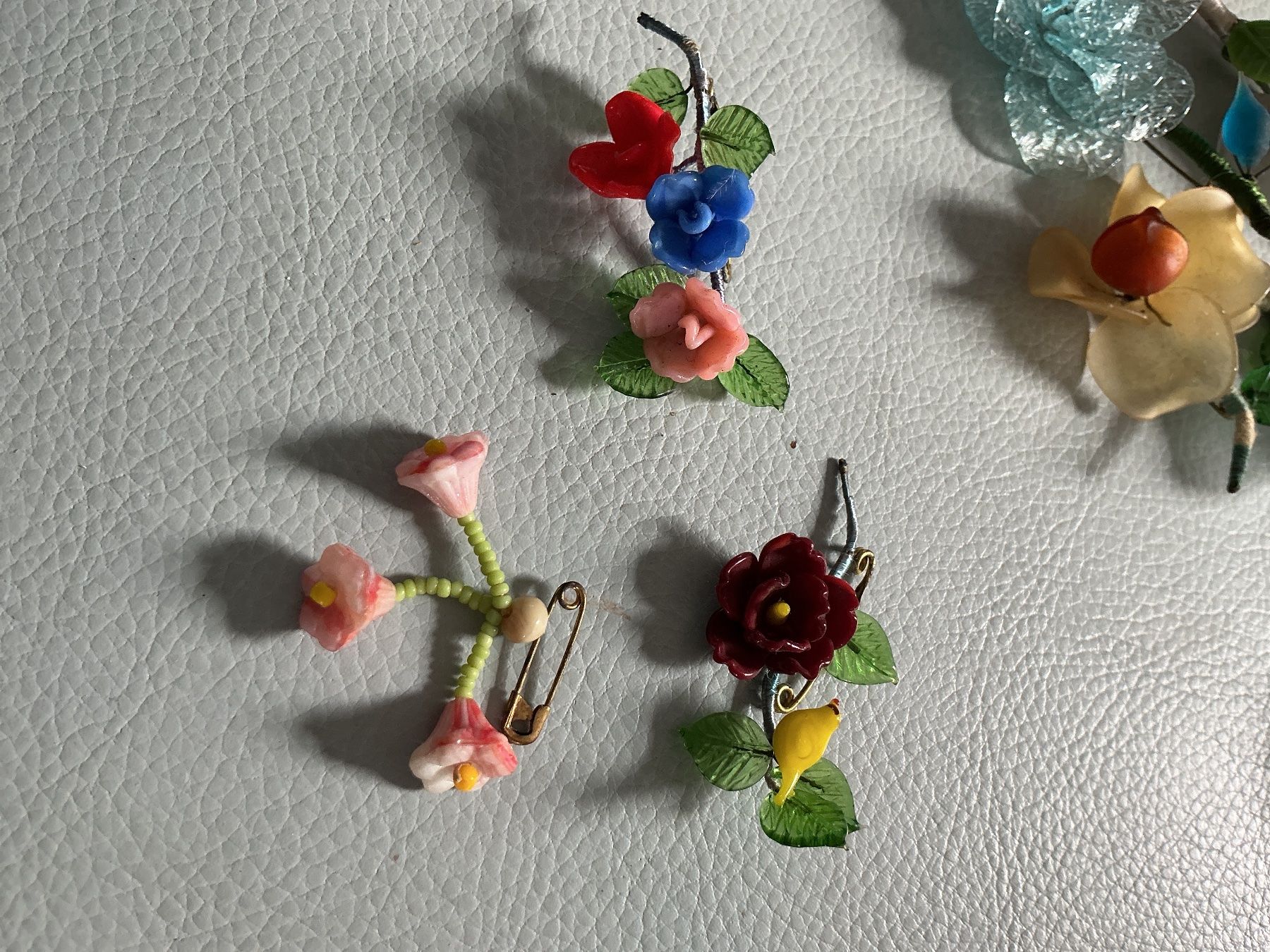 Gablonzer Broches & Aiguilles: Gablonzer Broschen Blumen-Set – D'occasion à Wettingen par Andres54 1