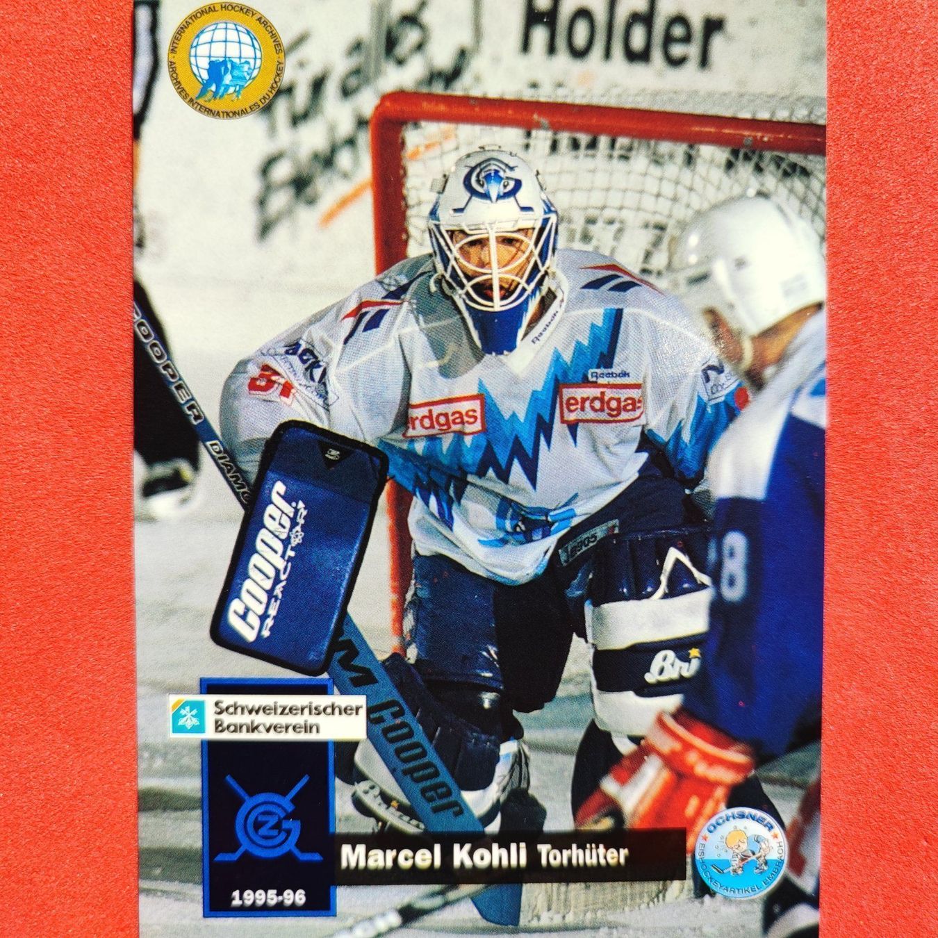 Carte collezionabili: Marcel Kohli - GRASSHOPPER CLUB - 1995/96 – Usato da Dübendorf venduto da kb86_MOVIE
