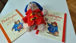2 livres et 1 peluche Paddington