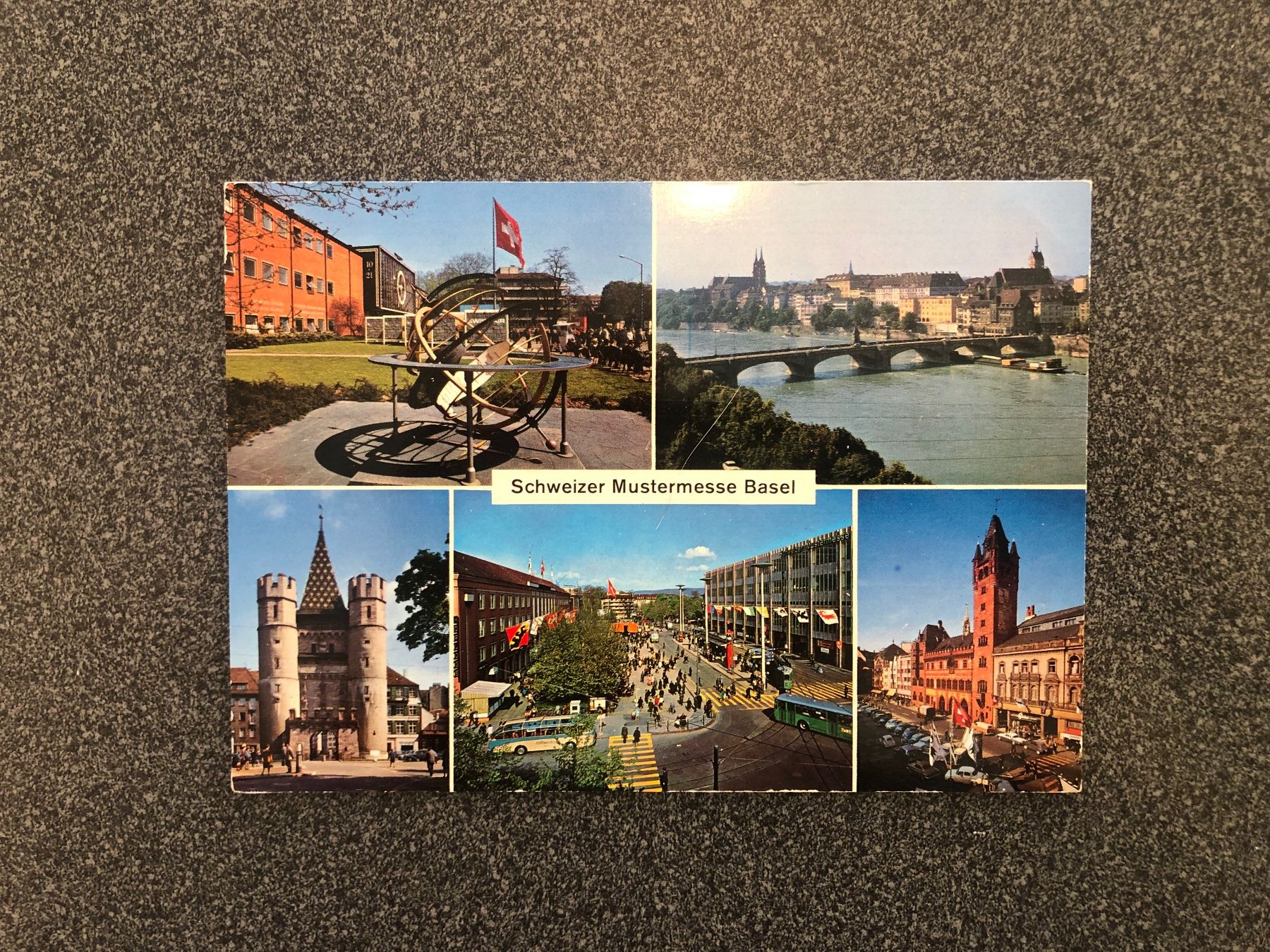 Cartoline postali: Mondscheinkarte MUTTENZ 1900 und 5 weitere Ansichtskarten – Usato da Lufingen venduto da TopAnsichtskarten 4