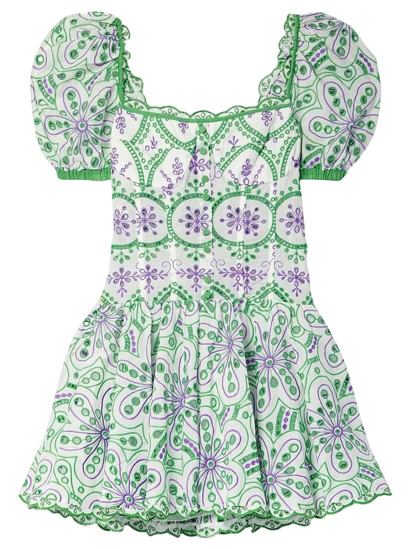 Kleider: Eyelet Embroidery Cotton Dress – Gebraucht aus St.Josefen von lop_lh8d 1