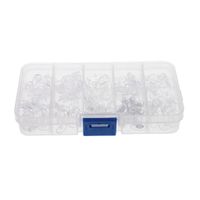 Brillenpads 100 stück Silikon Brillen Nasenpads transparent