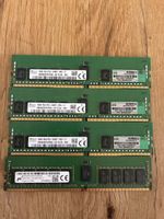 HP DDR4 Server RAM 8x 16GB