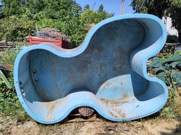 Schwimmbad, Garten Pool Inox / Rostfrei, beschichtet