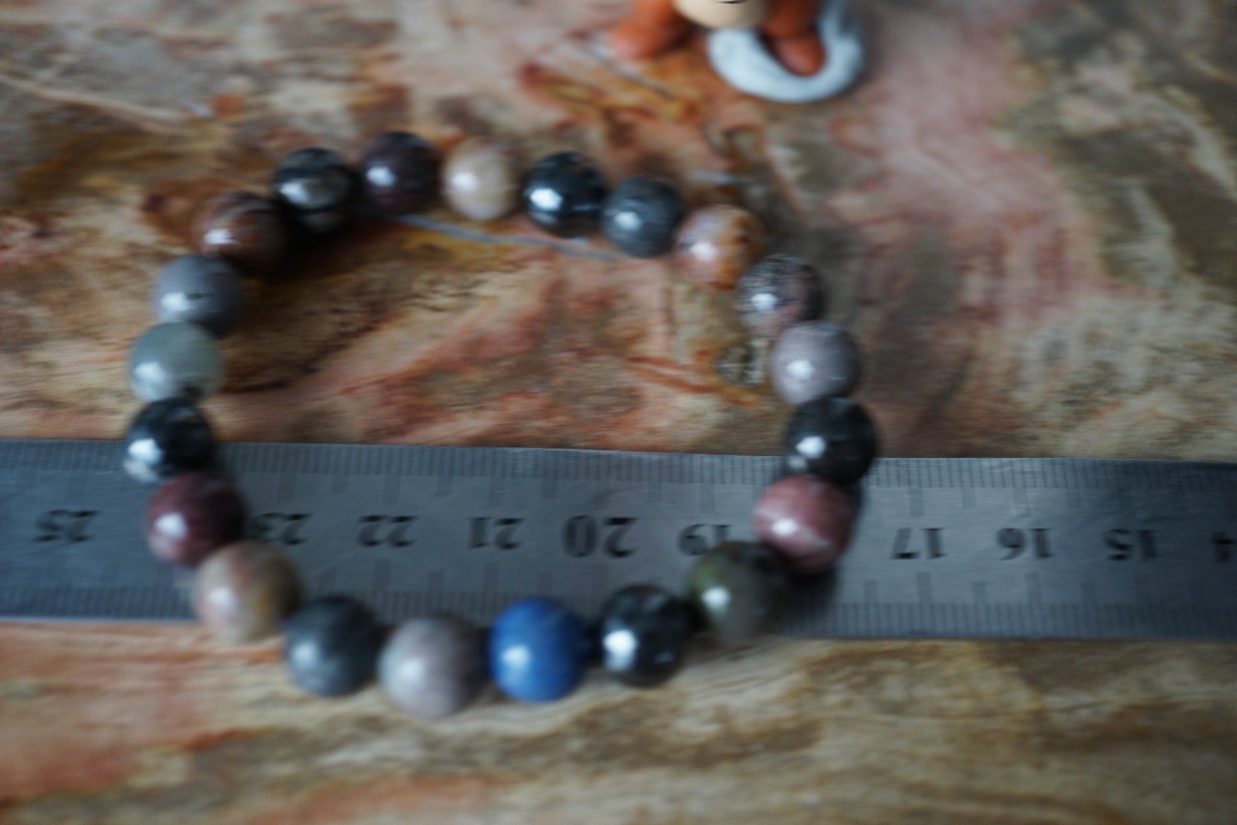 Pietre preziose: Armband 9mm  Mix Sugelith Richterit  Mangan – Nuovo e nell'imballaggio originale da Eschenbach SG venduto da topstone 5
