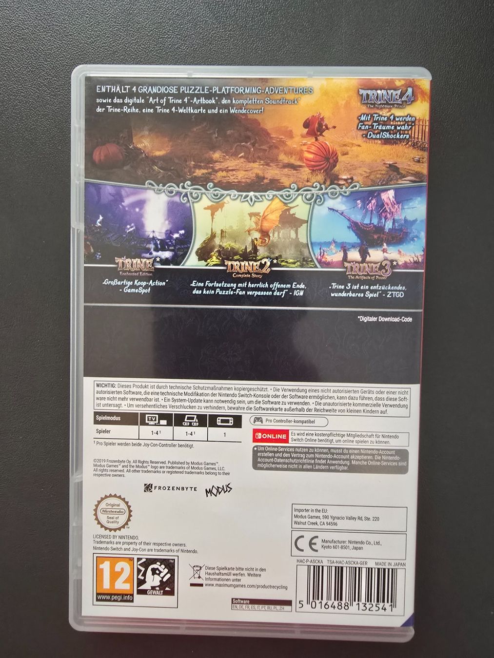 Nintendo Giochi: Trine Ultimate Collection für Nintendo Switch – Usato da Chur venduto da 1996hiphop 1