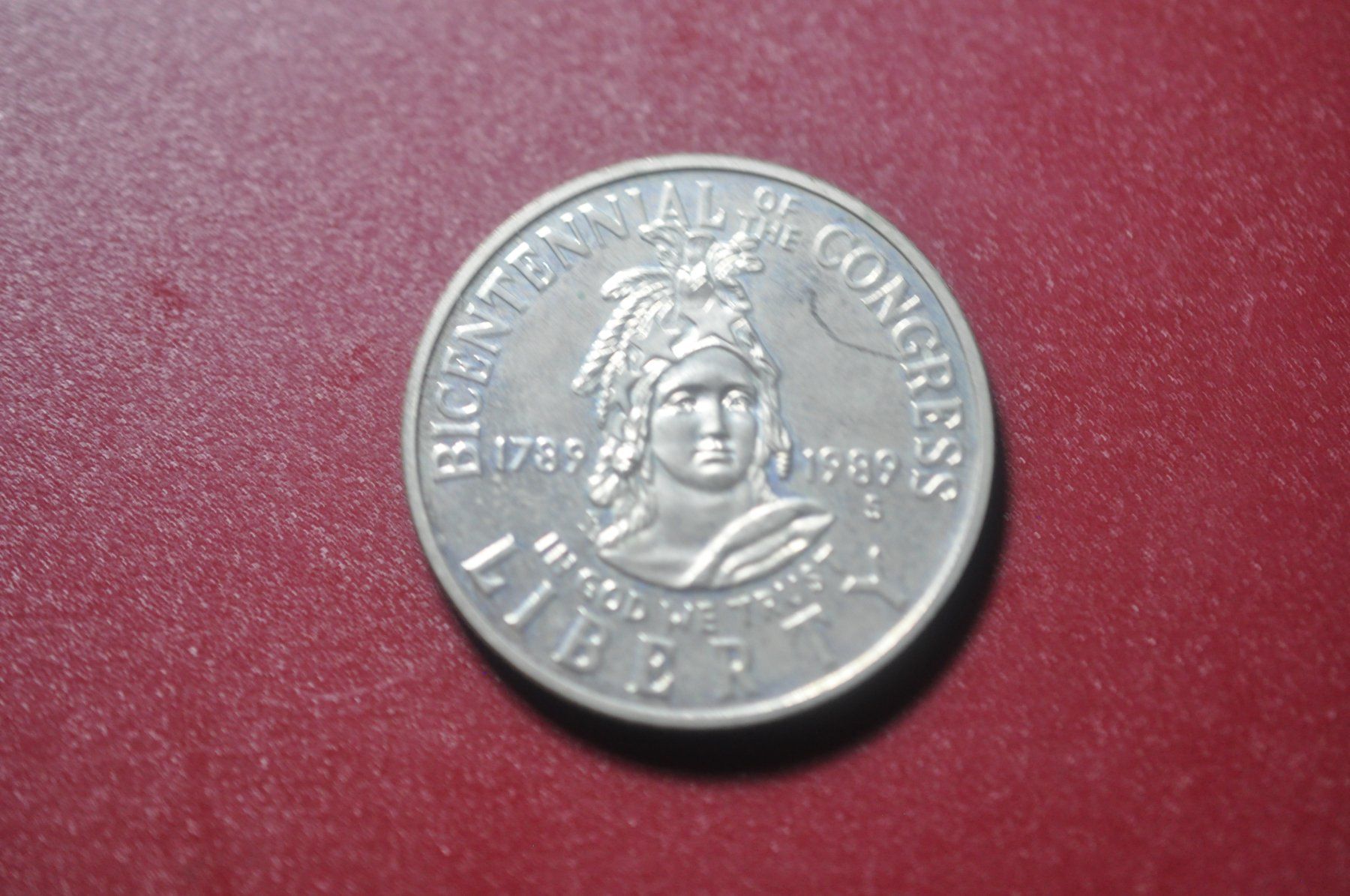 Tutti le monete: U.S.A. 1989 half dollar – Usato da Moutier venduto da Phillegrec 1