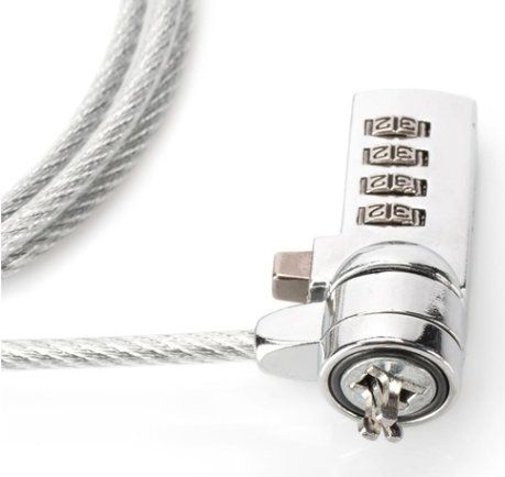 Cadenas: Notebook lock with number combination. Cable length 1.5m – Neuf (Voir description) à Pambio Noranco par Pol69 2