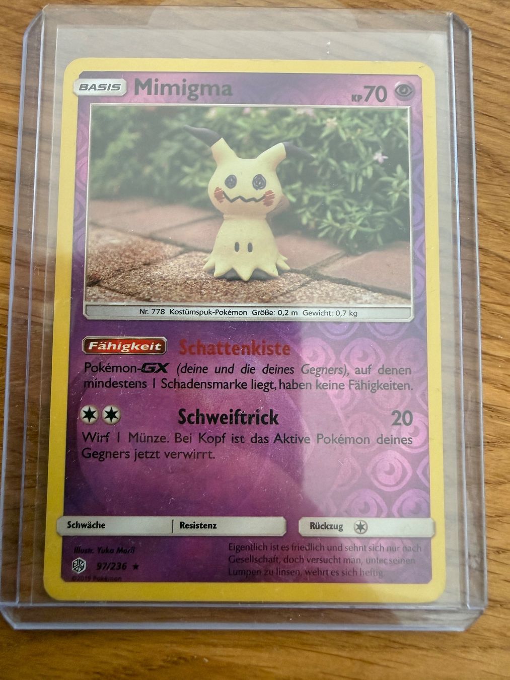 Pokémon Sammelbilder & Trading cards: Mimigma 97/236 – Gebraucht aus Amriswil von sim_nlb6