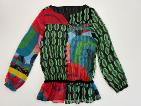 Desigual Bluse / Tunika Transparent – Gr. XS