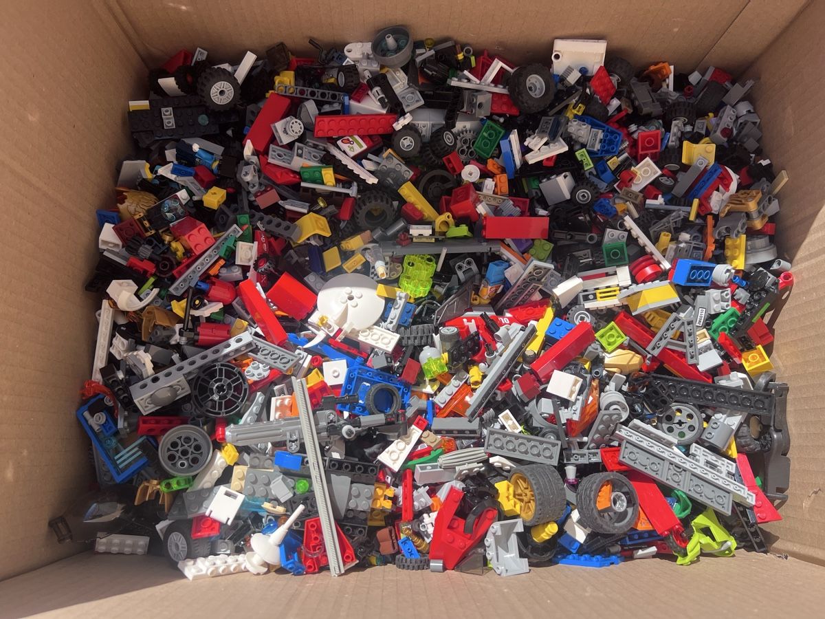 Lego Kit di costruzioni: Ca. 10kg Lego in Kartonkiste – Usato da Arbon venduto da K9320