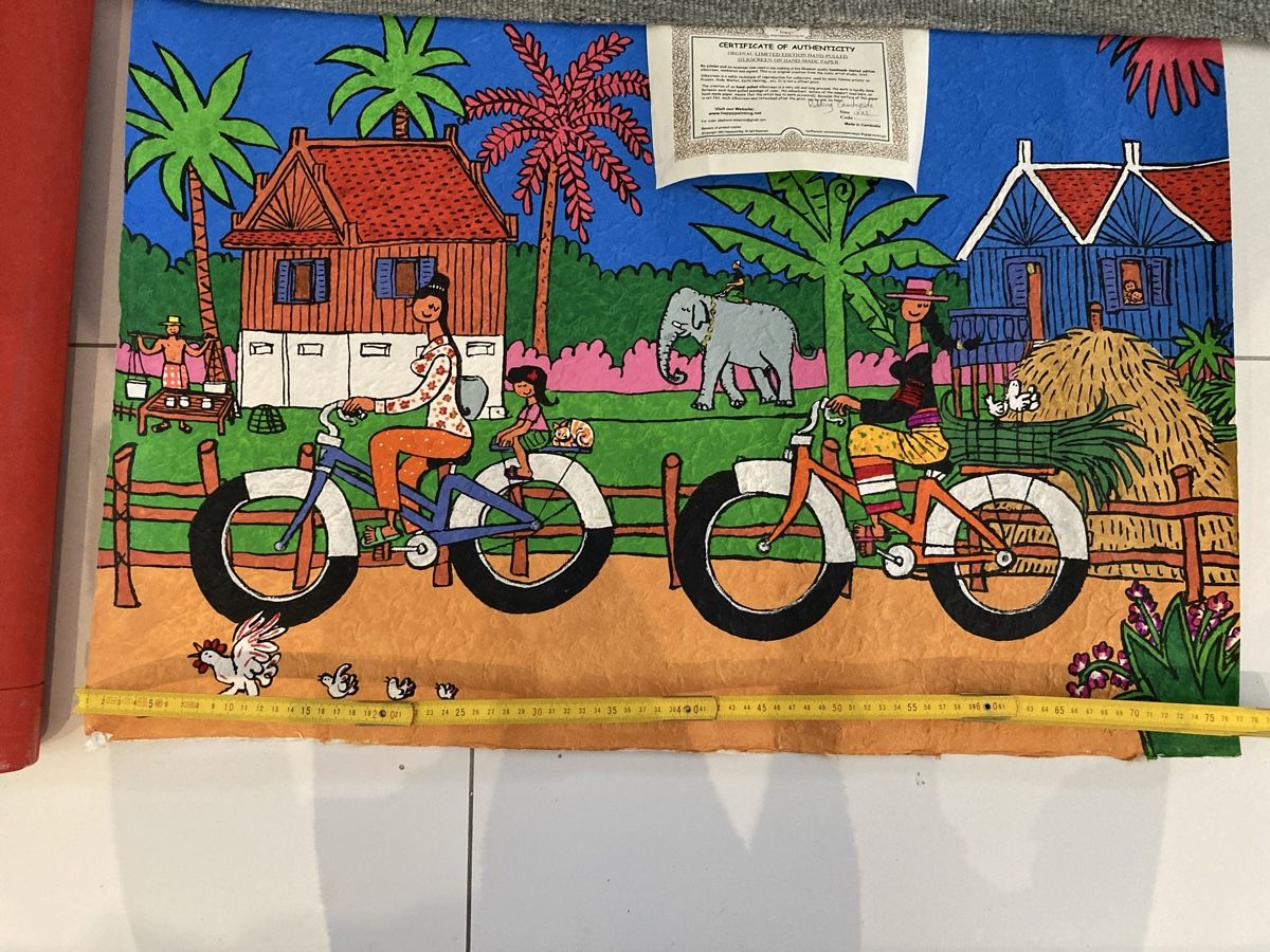 Dipinti: Disegno della Cambogia – Nuovo (secondo la descrizione) da lugano venduto da Orsetta 2