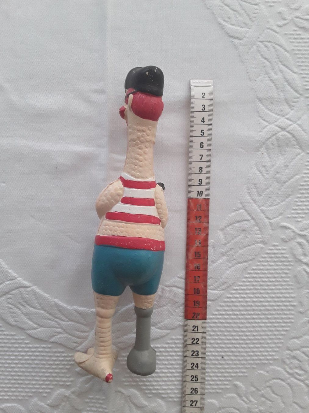 Statuette: PIRAT HAHN GUMMIFIGUR – Usato da Basel venduto da dept 2