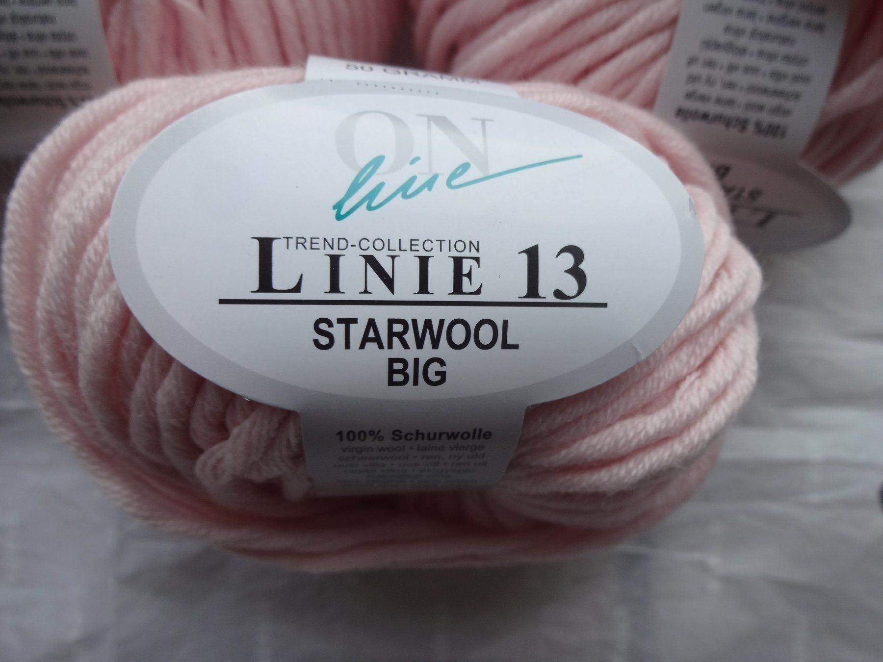 Lana: * Linie 13 STARWOOL BIG ONline * – Nuovo e nell'imballaggio originale da Reigoldswil venduto da arosa05 2