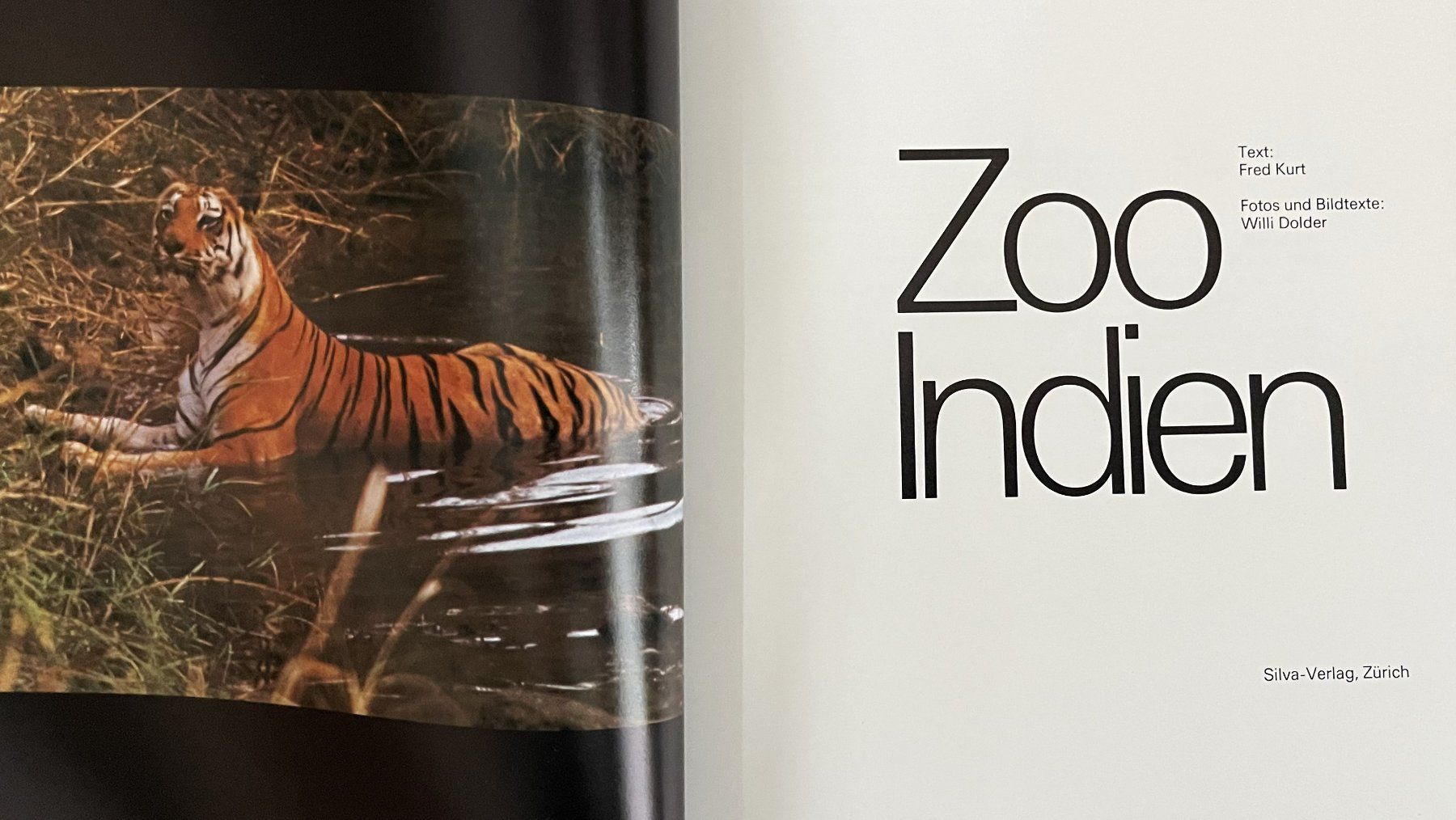 Bücher: Silva Verlag, Zoo Indien, 1976 – Gebraucht aus Oftringen von Vucki 2
