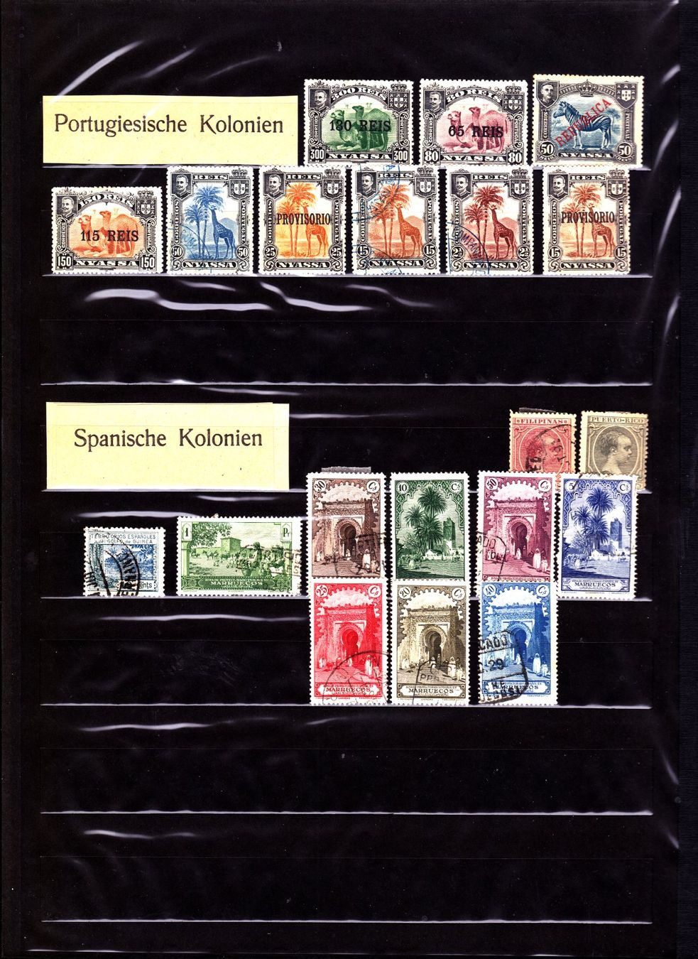 Tutti i francobolli: Briefmarken: Kolonien + Tschechoslowakei – Usato da Rubigen venduto da OPERNFREUND 5