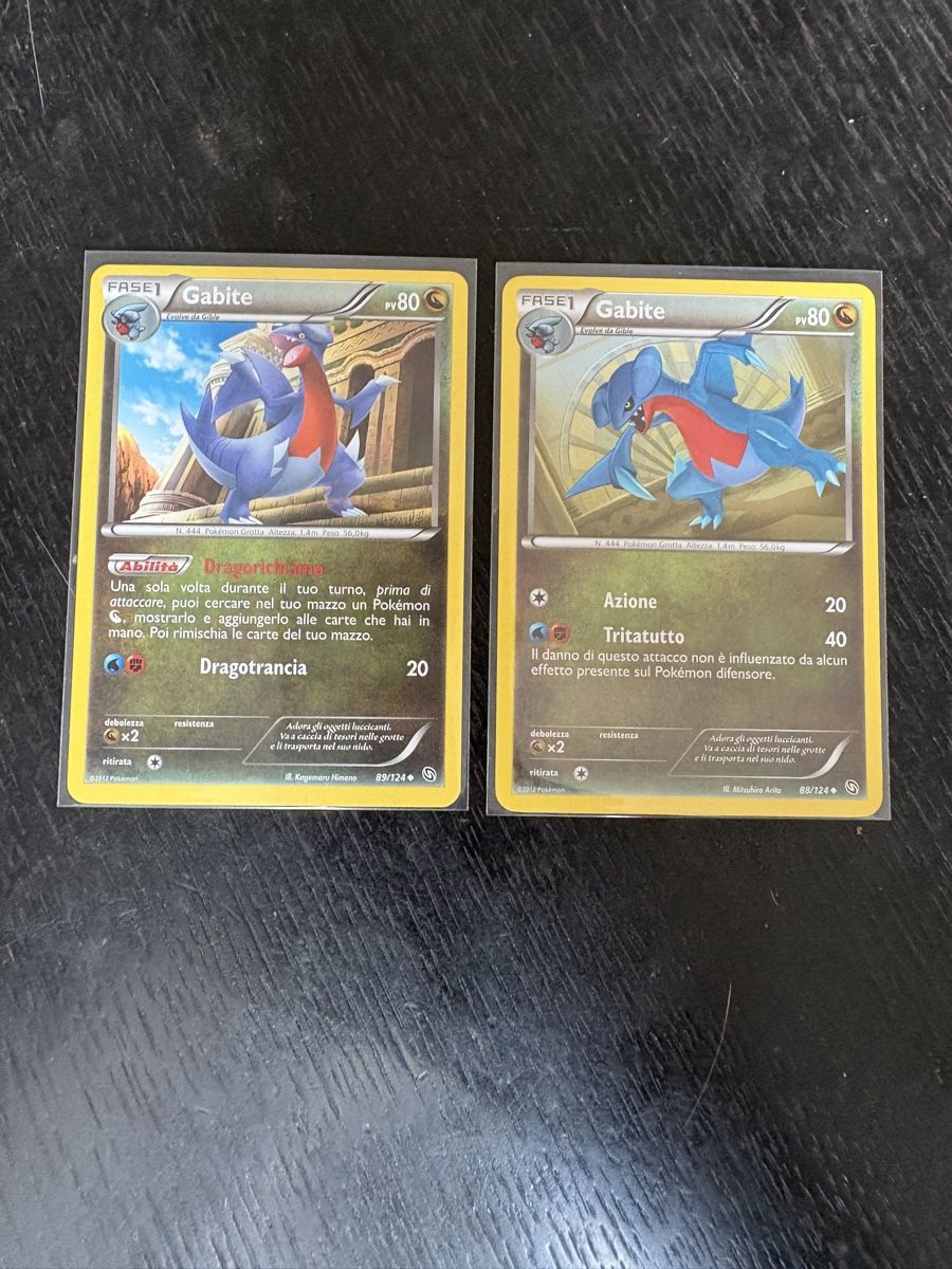 Pokémon Sammelbilder & Trading cards: Pokemon Gabite cards 2x SET Dragons Exalted – Gebraucht aus Davesco-Soragno von luiginix3939