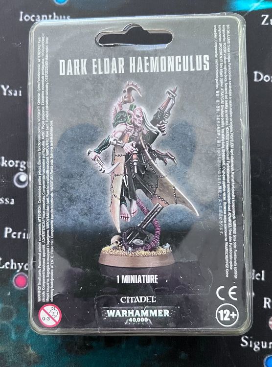 W40K Dark Eldar Haemonculus (Neu und originalverpackt) in Lausanne 25 ...