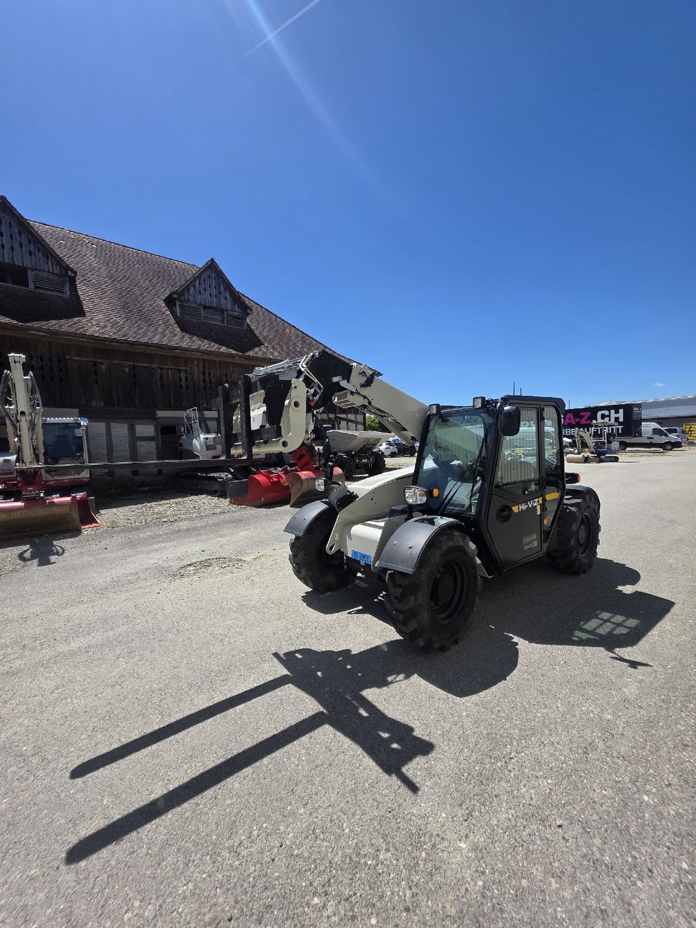Jcb Hoflader: Teleskoplader JCB 525-60 Hi-Viz – Gebraucht aus Lengwil von x-rent 5