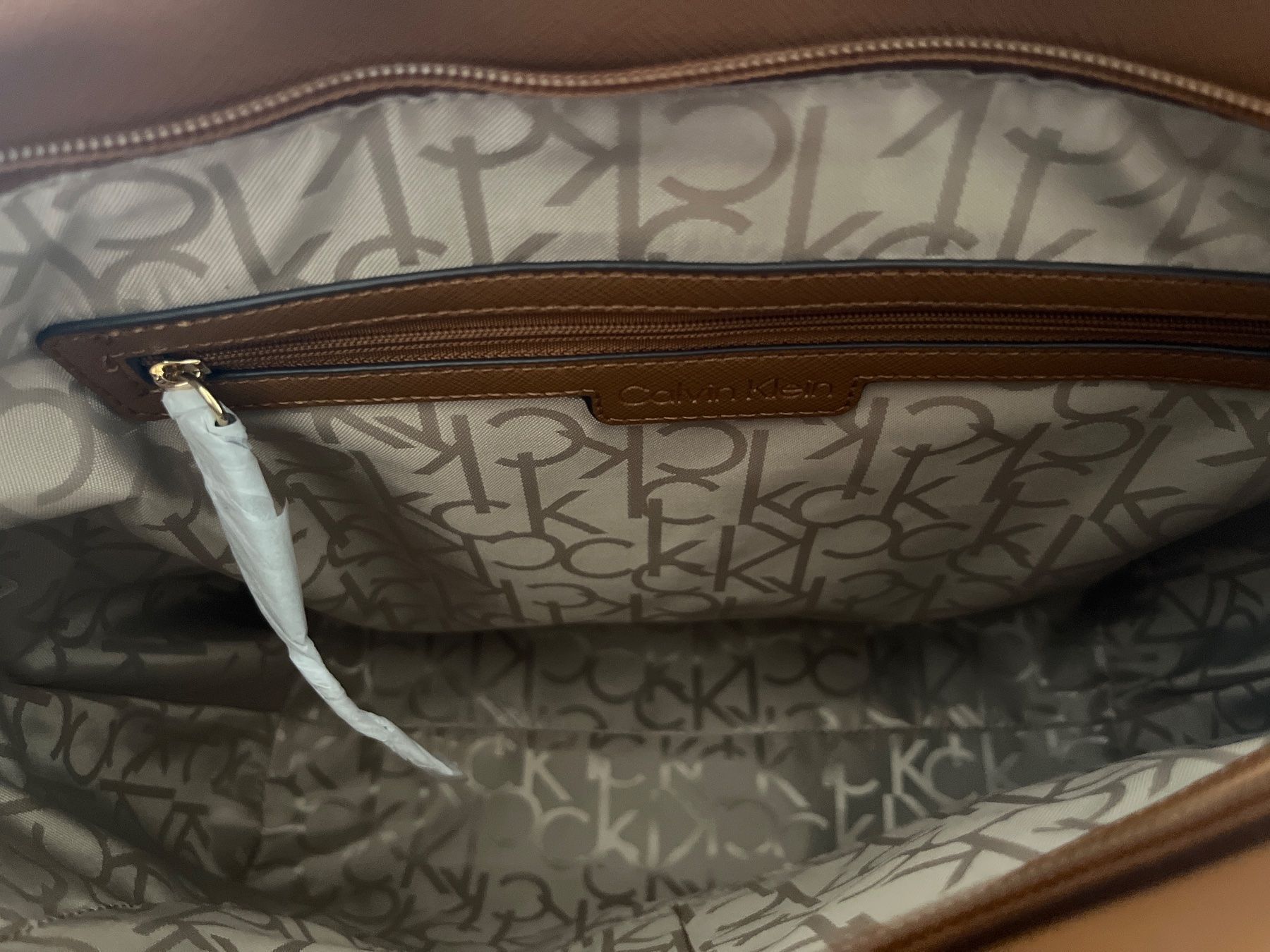 Calvin Klein Taschen für Damen: Calvin Klein - Handtasche, vanilla, Logoprint, Kette – Neu (gemäss Beschreibung) aus Luzern von Jiggy_8898 5