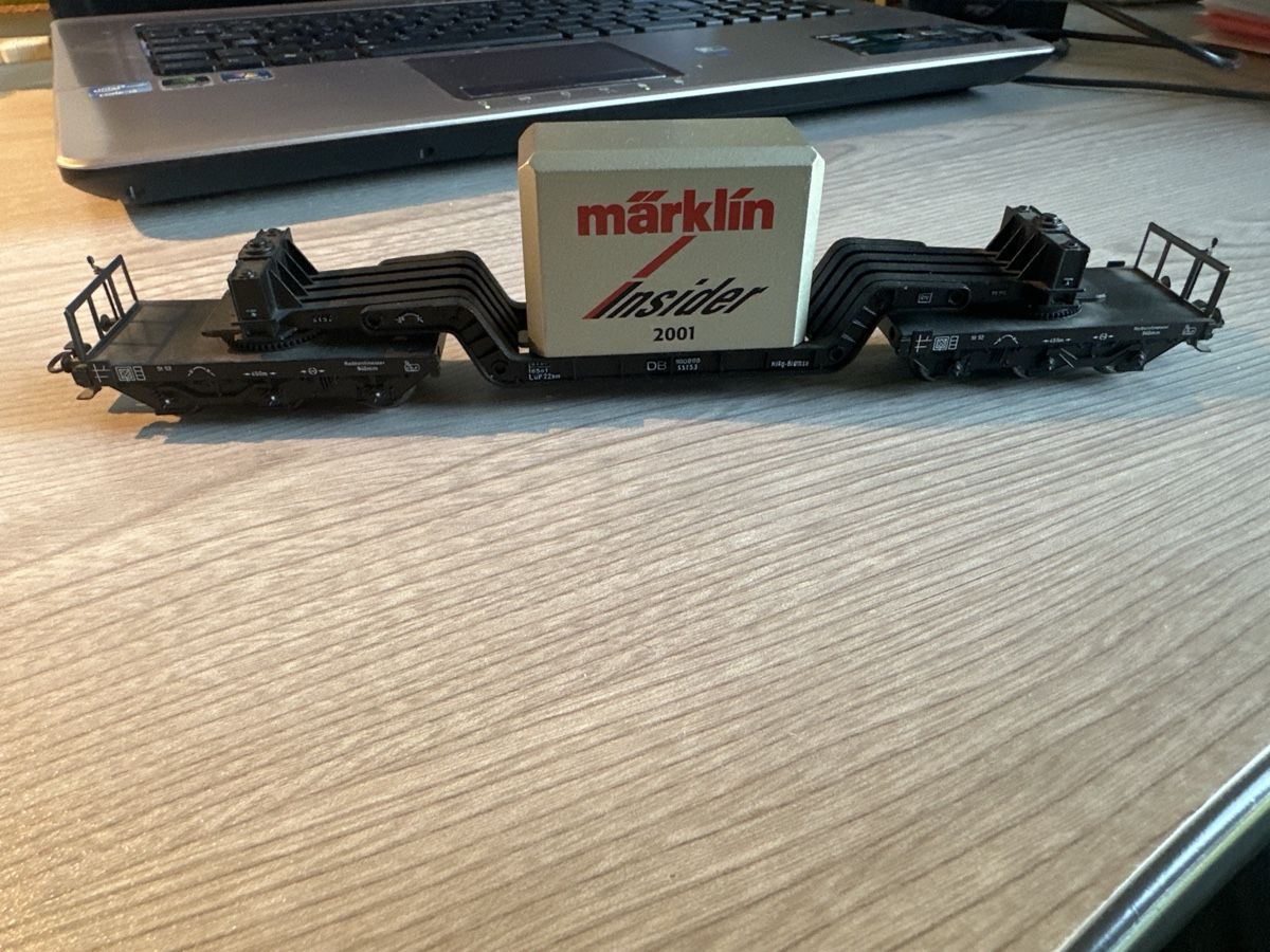 Märklin Modellini di ferrovie: Wagon Märklin marchandises lourd – Nuovo (secondo la descrizione) da Blonay venduto da nja_t22k 2
