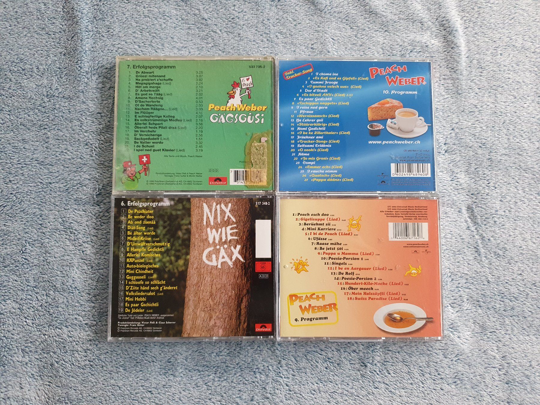 CD: 4 CDs Peach Weber Comedy – Usato da Schlatt TG venduto da Pfusi3 1