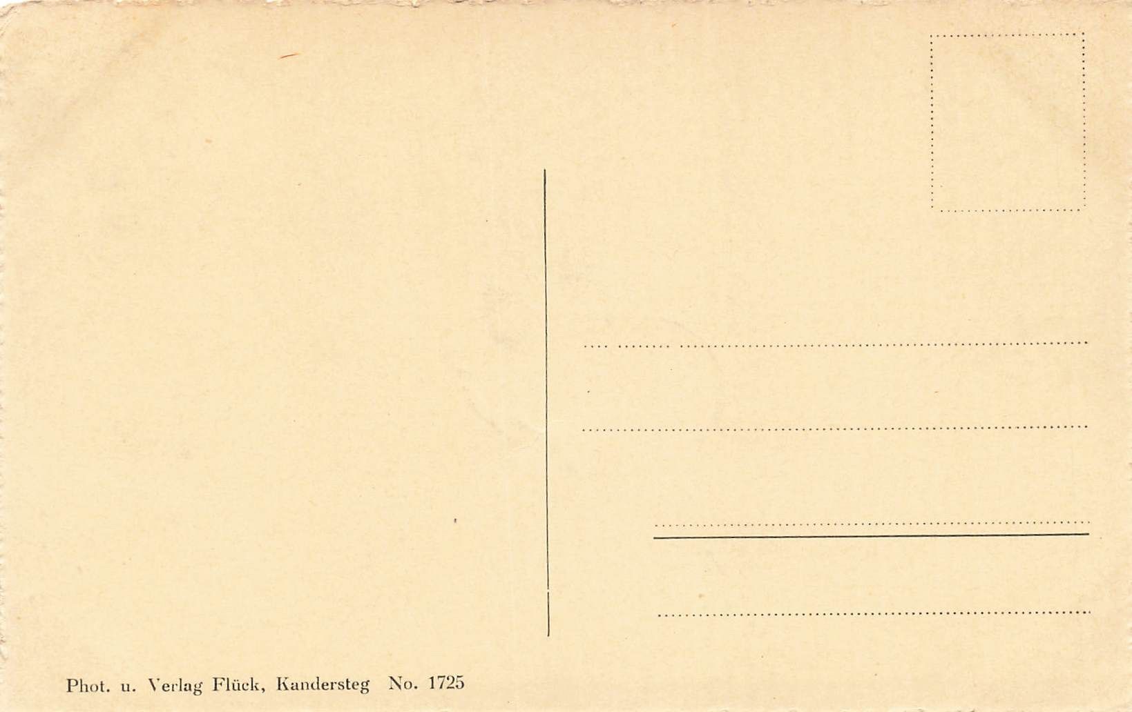 Cartoline postali: Oeschinensee mit blumsalp – Usato da Biasca venduto da Blenio71 1