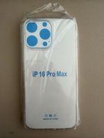 Schutzhülle für iPhone 16 Pro Max transparent neu