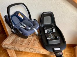 Maxi-Cosi mit Isofix und Neugeborenem Einsatz