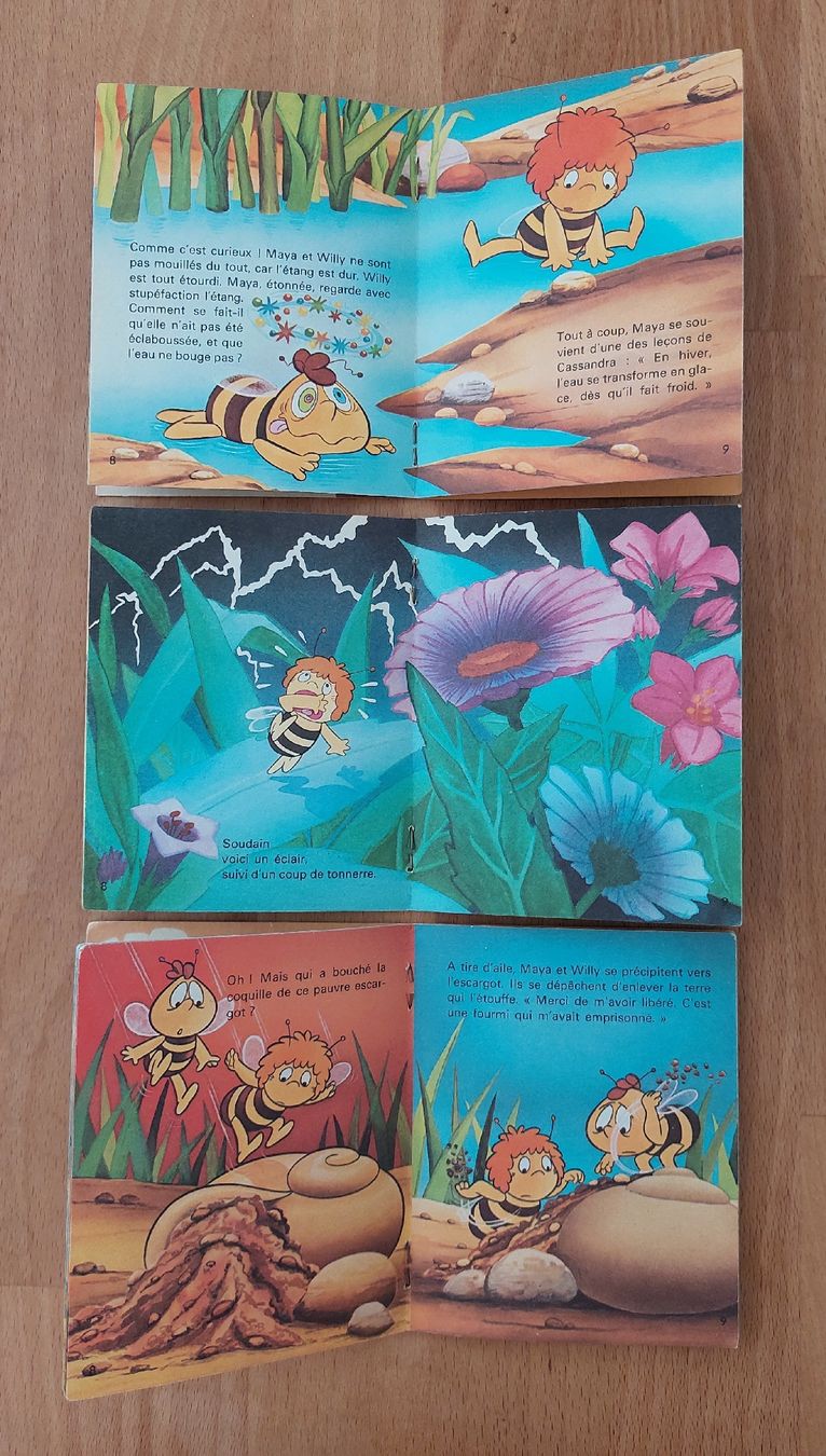 Bücher: Maya l'abeille mini livres 1979 – Gebraucht aus Yverdon-les-Bains von pri_x6j6 2