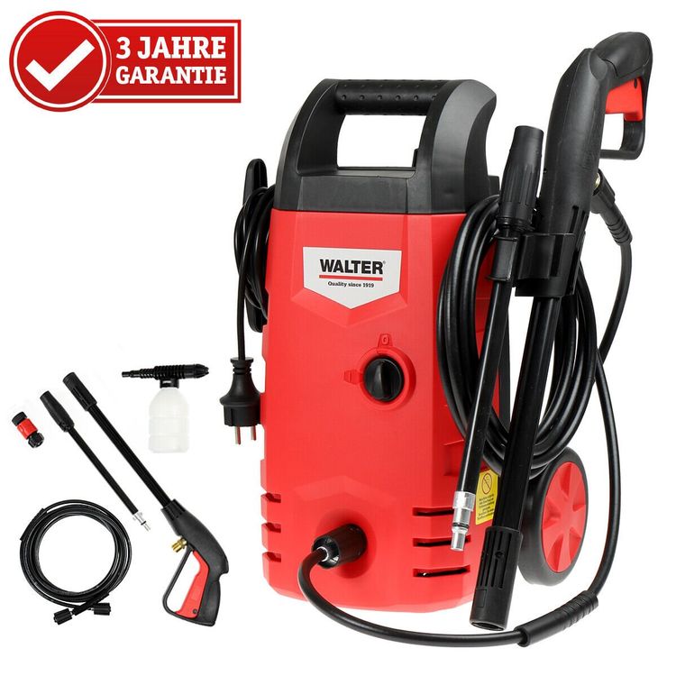 Hochdruckreinige 7.5PS Benzin Flächenreiniger Motor Profi Set Industrie