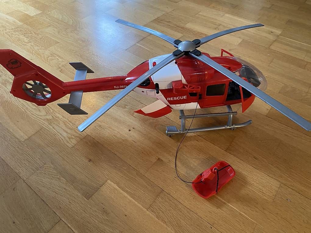 Giocattoli: DICKIE REGA Rettungs-Helikopter, 64 cm – Usato da Winterthur venduto da edy_d2hh 1