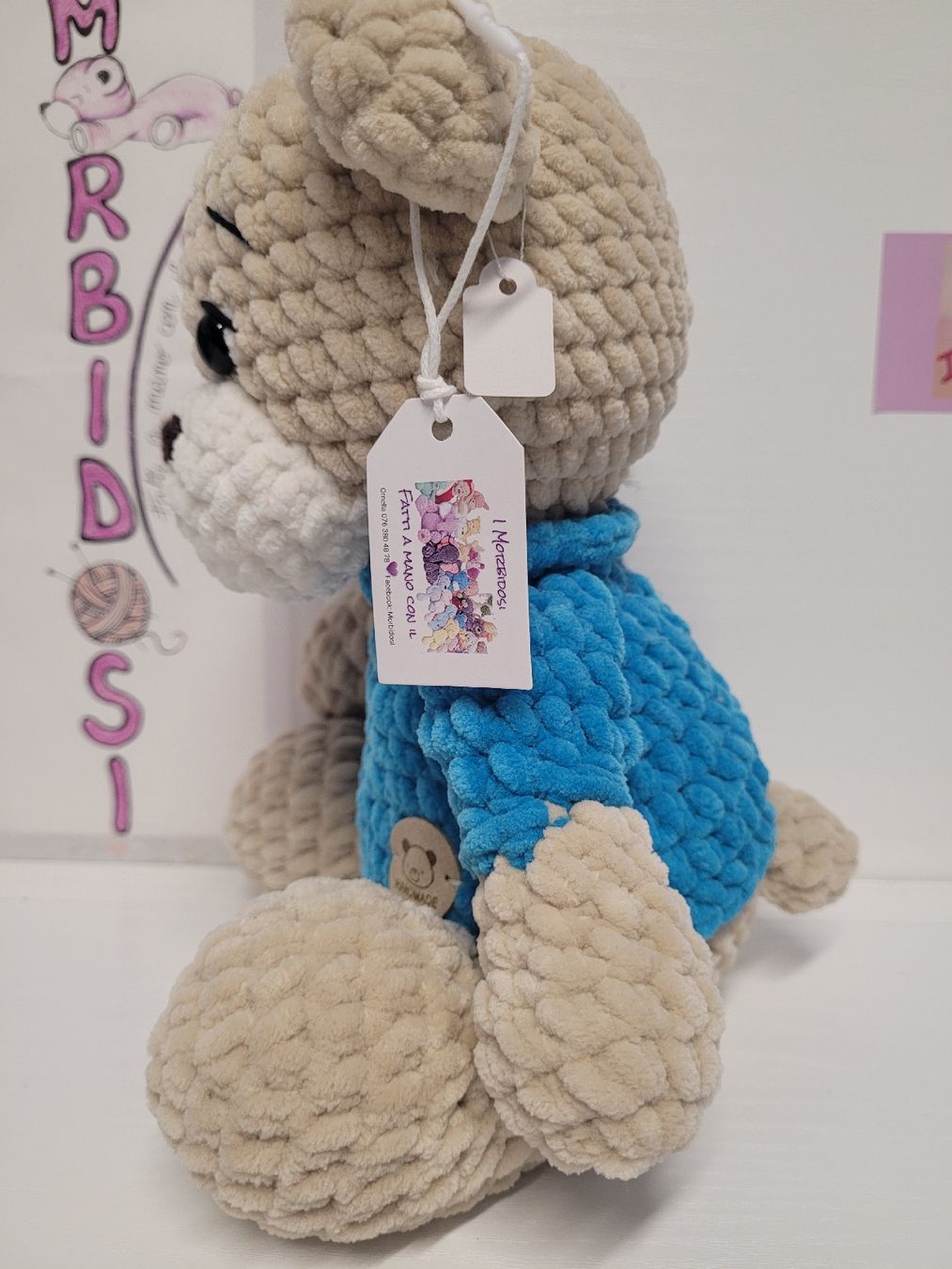 Giocattoli: orsetto amigurumi  – Nuovo (secondo la descrizione) da Giubiasco venduto da imo_bj9w 1
