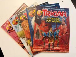 Rarität 5er Lot Fantastisches Reich Trigan Band 1-5 komplett