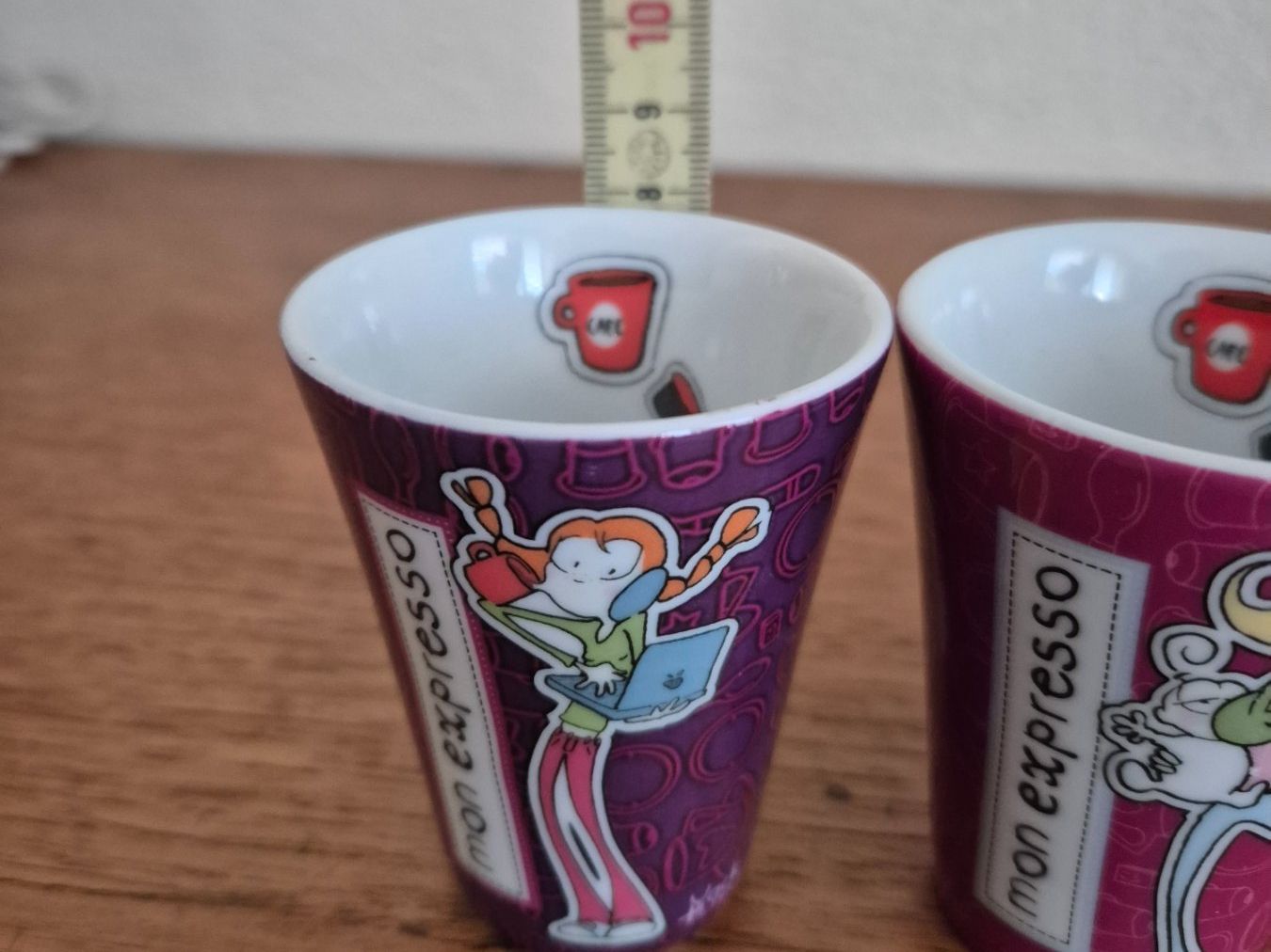 Tazze: 5 mugs expresso porcelaine C65 – Usato da Fully venduto da tameab 4