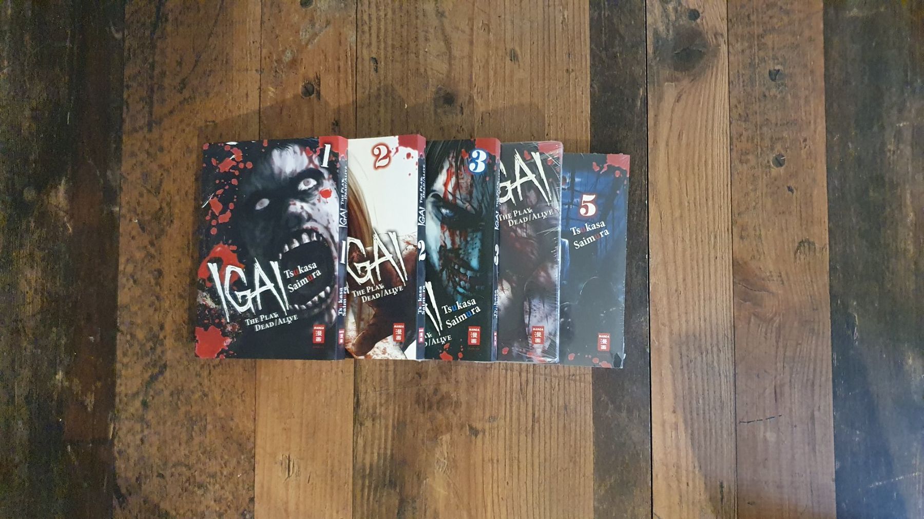 Fumetti: IGAI Band 1-5 – Nuovo (secondo la descrizione) da Pratteln venduto da lookatherizinosaurus 2