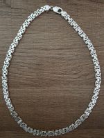 königskette 925 Silber / flach, 60,5 cm / 73,5 g