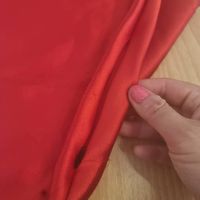 Rotes Herz-Kissen mit Reissverschluss