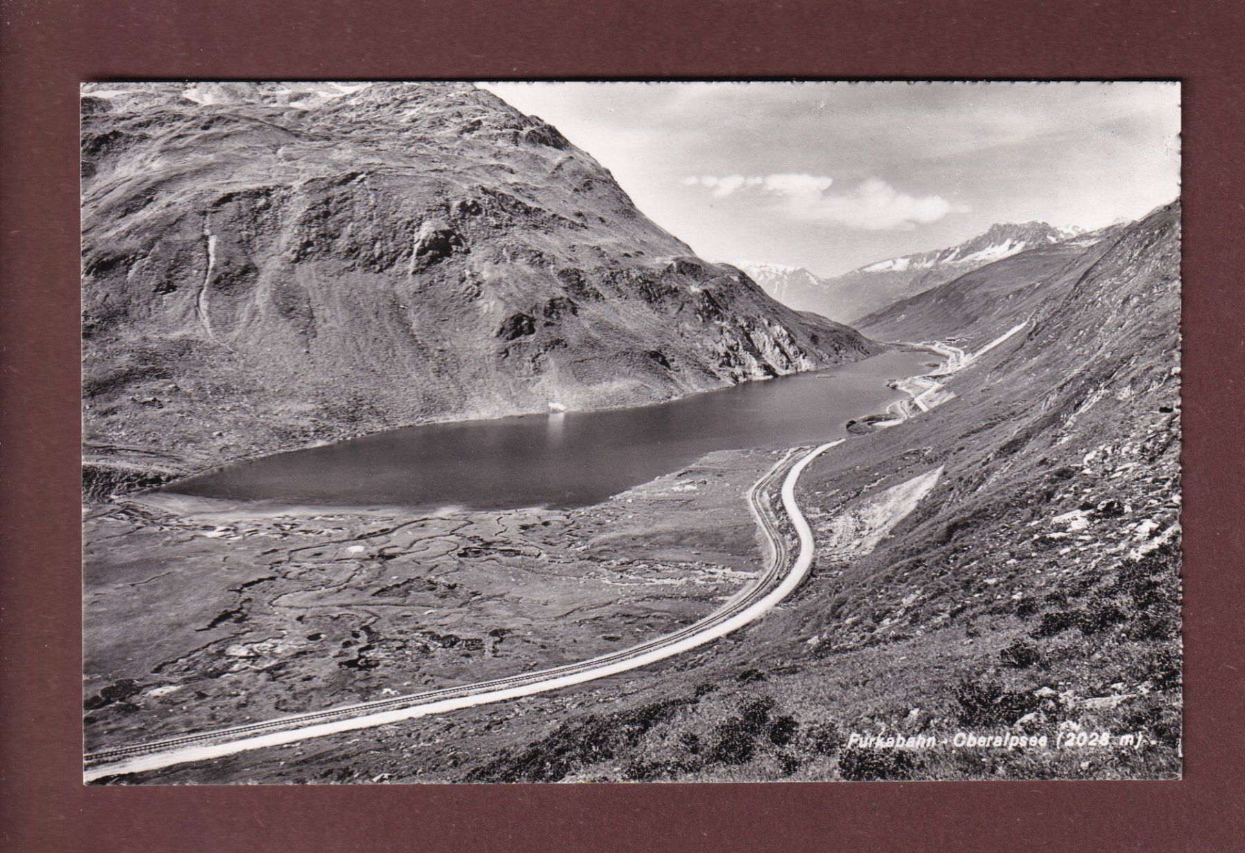 Cartoline postali: Furkabahn - OBERALPSEE – Usato da Pully venduto da nicecards-shop