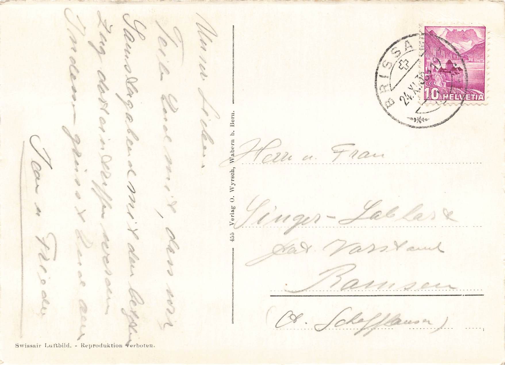 Cartoline postali: Brissago isole aereo foto – Usato da Biasca venduto da Blenio71 1