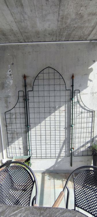 Gartengitter-Tunnel Für Kletterpflanzen – 180x203 Cm, Stahl Mit PE-Beschichtung, Für Gurken, Wein, Kürbis