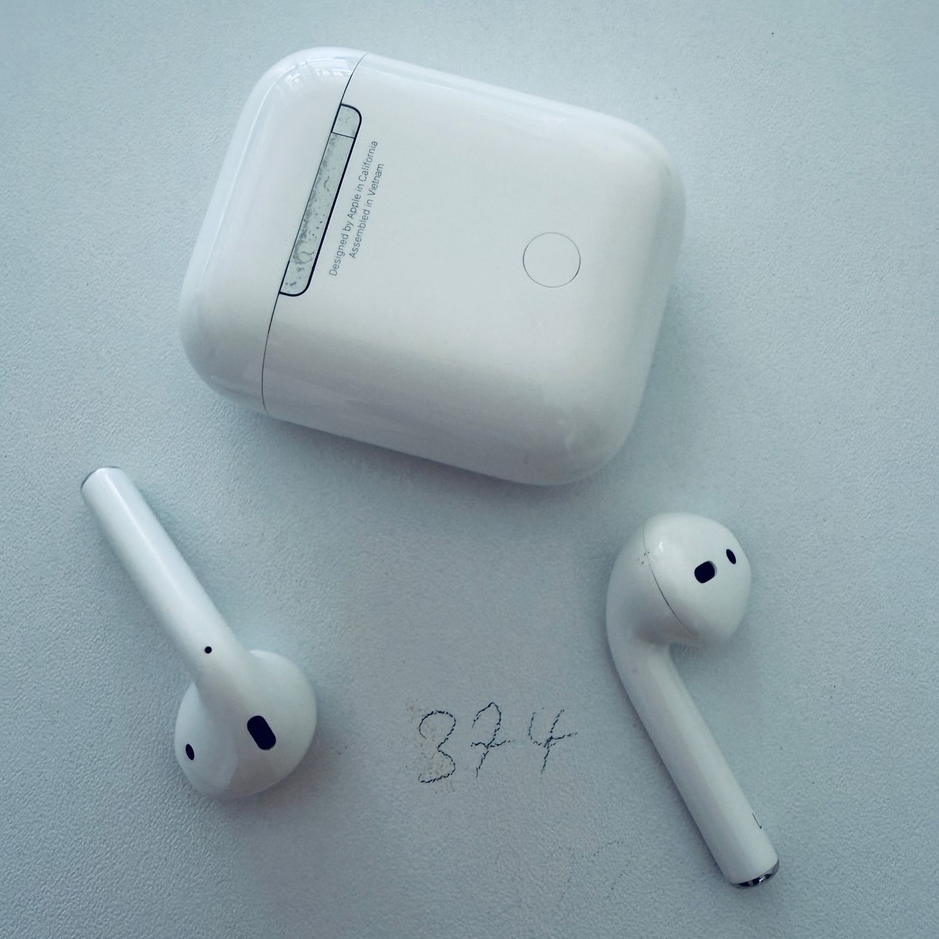 Apple Kopfhörer: Original Apple AirPods 2 Gen. Wireless Kopfhörer & Case – Gebraucht aus Basel von MY.AIRPODS.SHOP 7