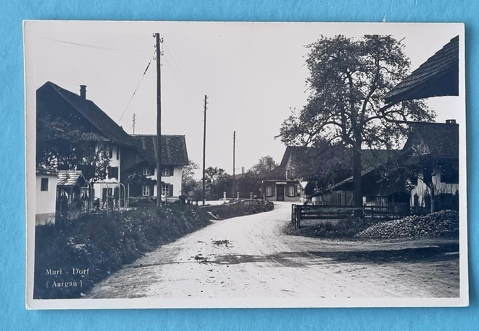 Cartoline postali: Muri (AG)  - Dorfstrasse - alte Ansichtskarte – Usato da Rothrist venduto da RROENK