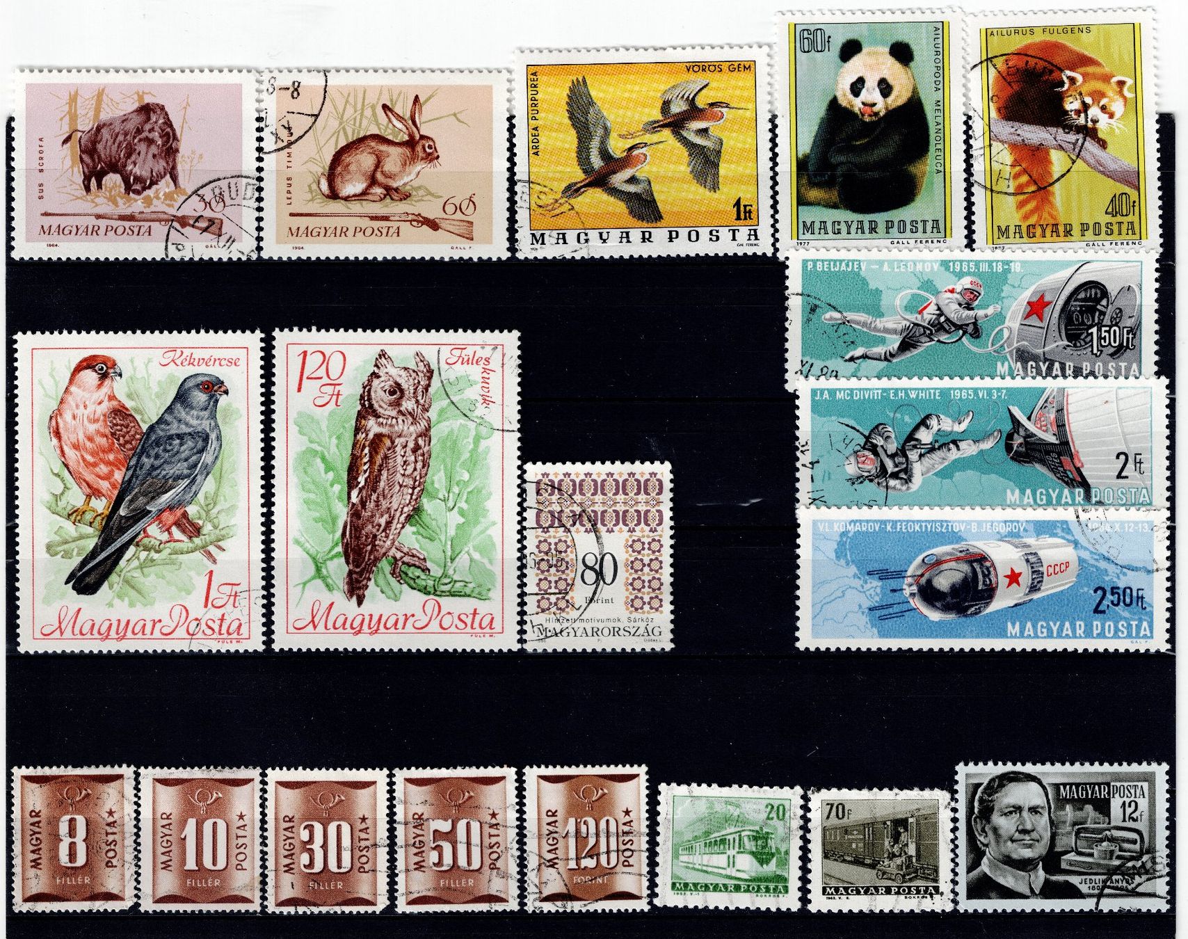 Alle Briefmarken: Briefmarken 77x Ungarn – Gebraucht aus Tenniken von mik_6mxg 4