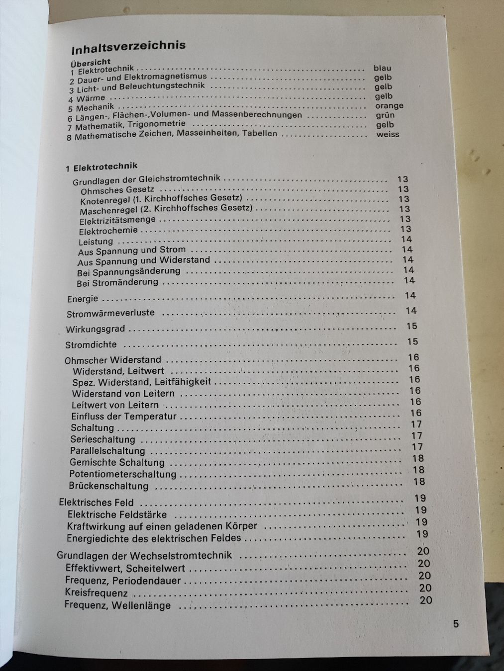 Libri: Formeln und Tabellen Elektroberufe - Top Zustand! – Usato da Oberbüren venduto da Elk2026 1
