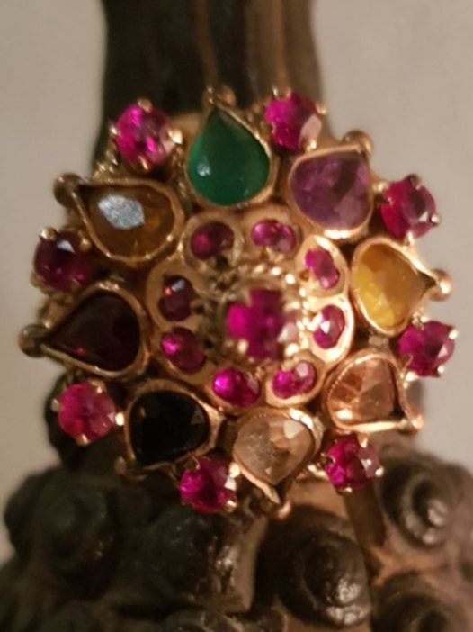 Anelli: Bague "Princesse" Thailandaise or jaune 14k; T.54 – Usato da Marly venduto da Barbarajane 3
