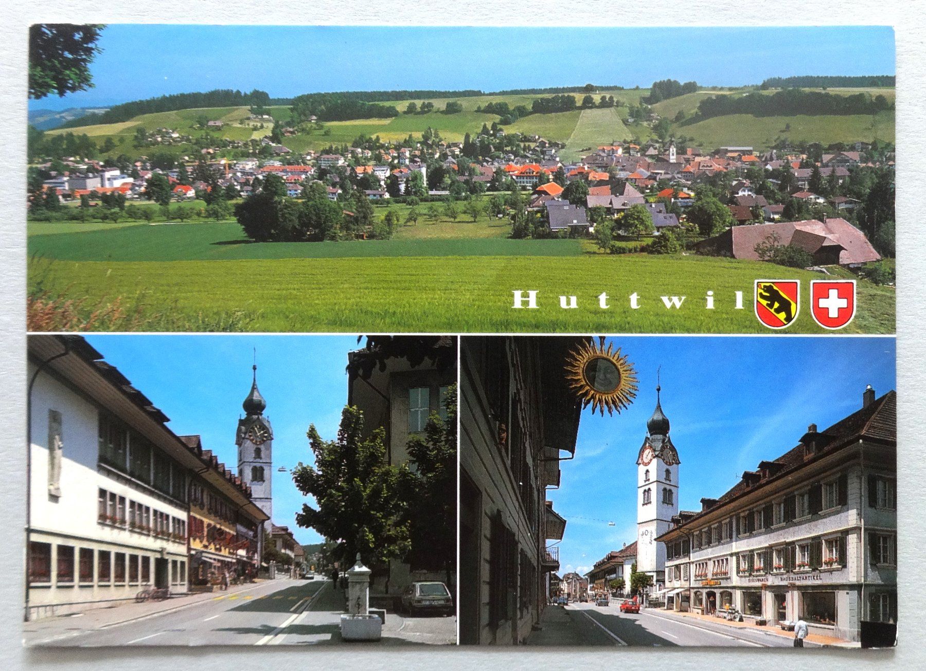 Ansichtskarten: Huttwil BE – Gebraucht aus Fétigny von Billy2miny